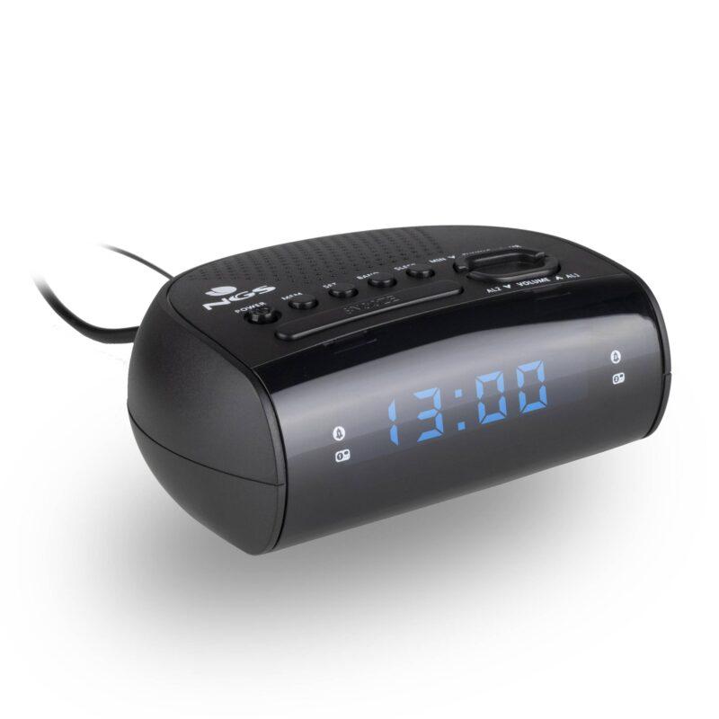 ceas de masa cu alarma sunrise hit negru ngs 2