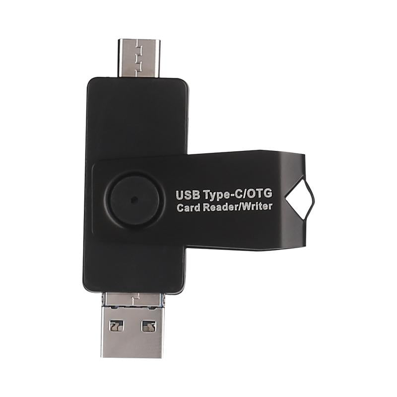 cititor carduri otg 3in1 usb31 usb20 uusb sdtf max 128gb