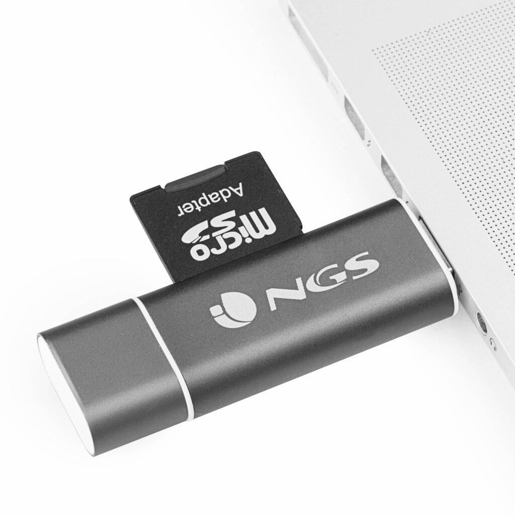 cititor de carduri 5in1 type c micro usb 20 ngs 1