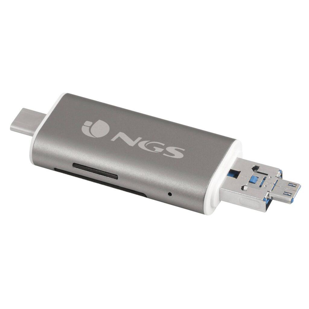 cititor de carduri 5in1 type c micro usb 20 ngs