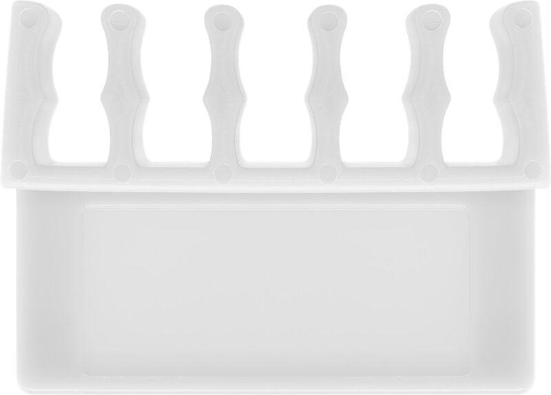 cleme pentru gestionarea cablurilor cu 5 sloturi goobay set 2buc alb 11