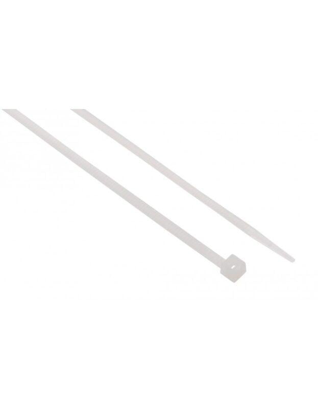 Cabluri Plastic Colorate Cleme (soricei) plastic alb prindere cabluri 4.5x350/360mm SEL.2.426 ...