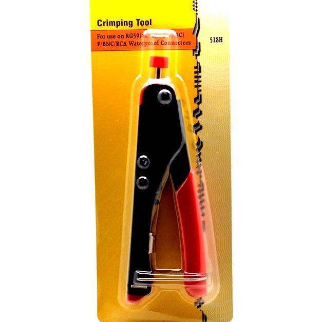 cleste de serizare conectori f iec bnc rca tip compresie 8