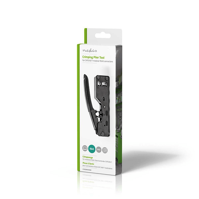 cleste de sertizare cat5 cat5e cat6 cat6a cat7 rj11 rj12 rj45 nedis 11