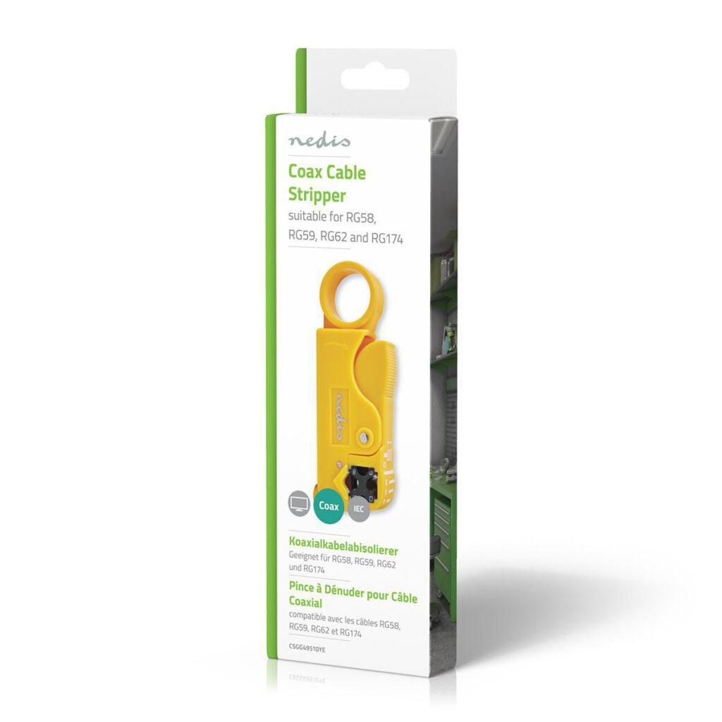 cleste dezizolare cablu coaxial nedis rg58 rg59 rg62 rg7 2