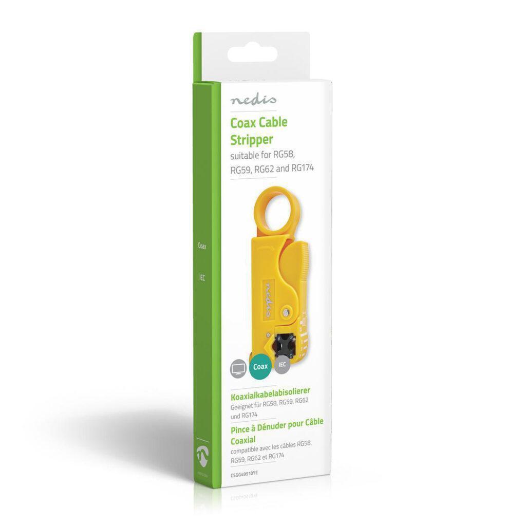 cleste dezizolare cablu coaxial nedis rg58 rg59 rg62 rg7 6
