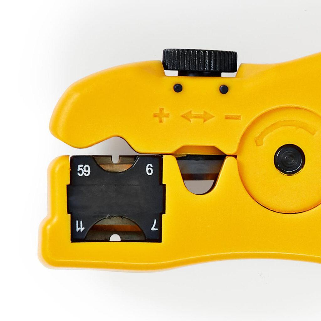 cleste dezizolare cablu coaxial nedis rg59 rg6 rg7 rg11 3