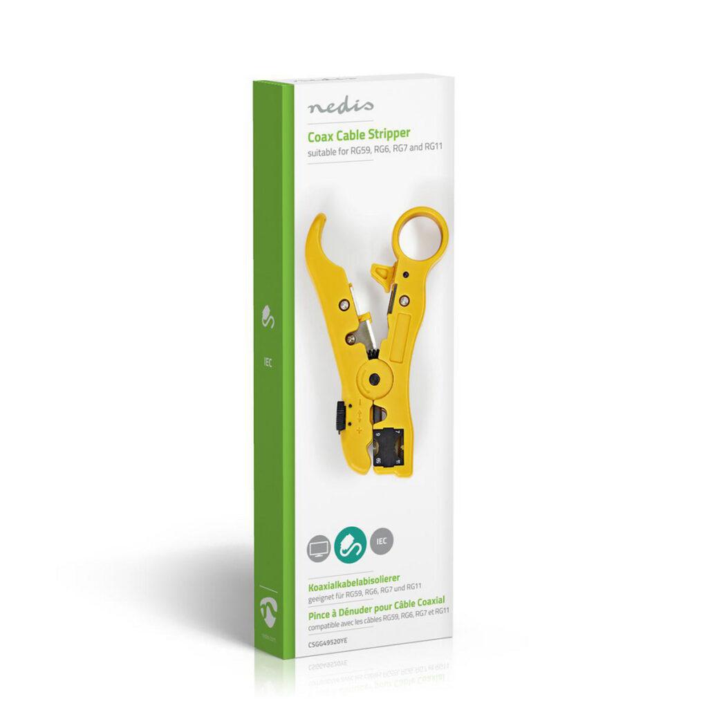 cleste dezizolare cablu coaxial nedis rg59 rg6 rg7 rg11 5