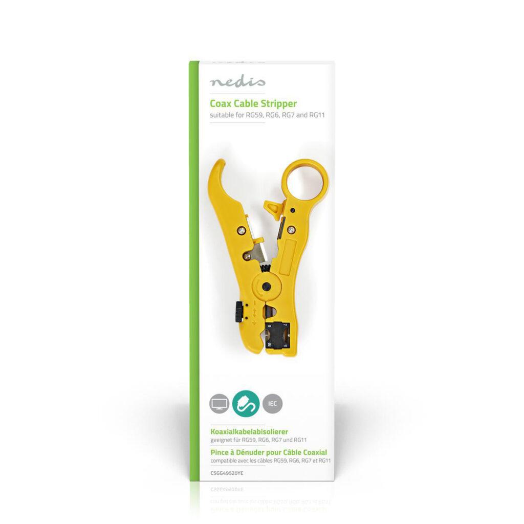 cleste dezizolare cablu coaxial nedis rg59 rg6 rg7 rg11 6