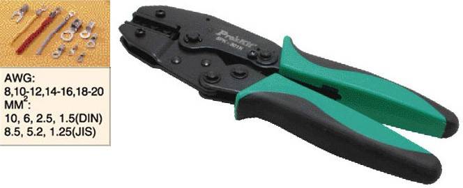 cleste pentru sertizat papuci electrici neizolati proskit 5