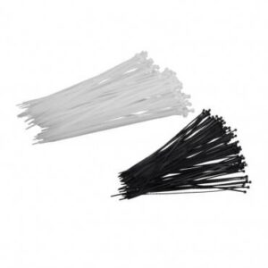 coliere plastic fasete legatura uv rezistente albe 36x300mm 100buc proline