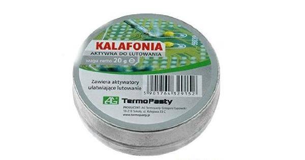 colofoniu 20gr curata suprafetele pentru lipire ag termopasty 1