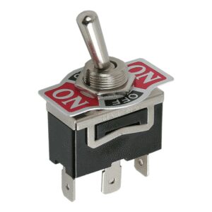 comutator cu brat 1 circuit 10a 250v on off on cu retinere