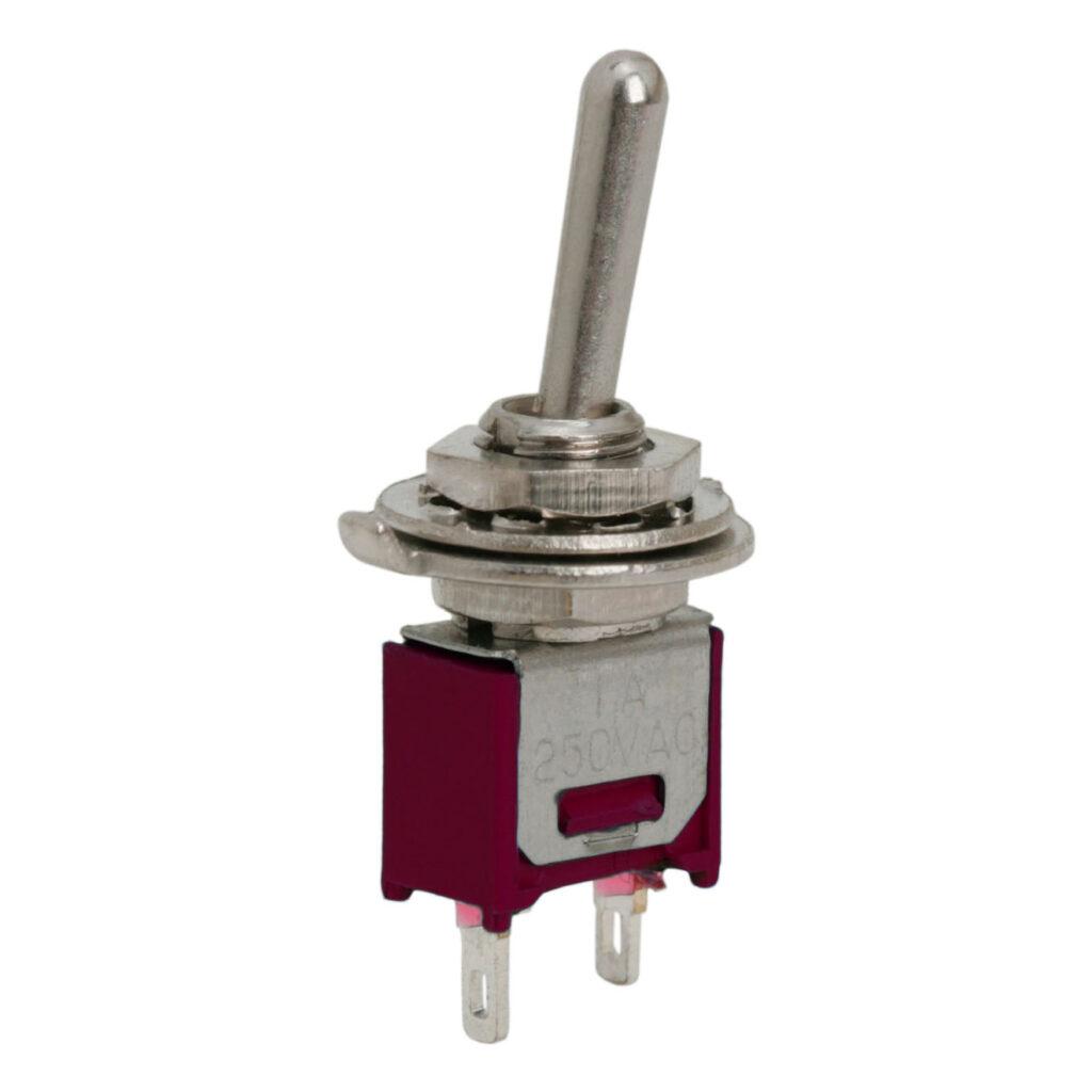 comutator cu brat 1 circuit 1a 250v off on cu retinere