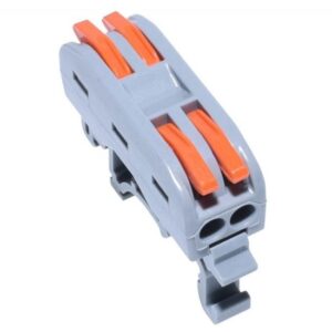 conector 22 cu sina portocaliu pentru cablu maxim 4 mm