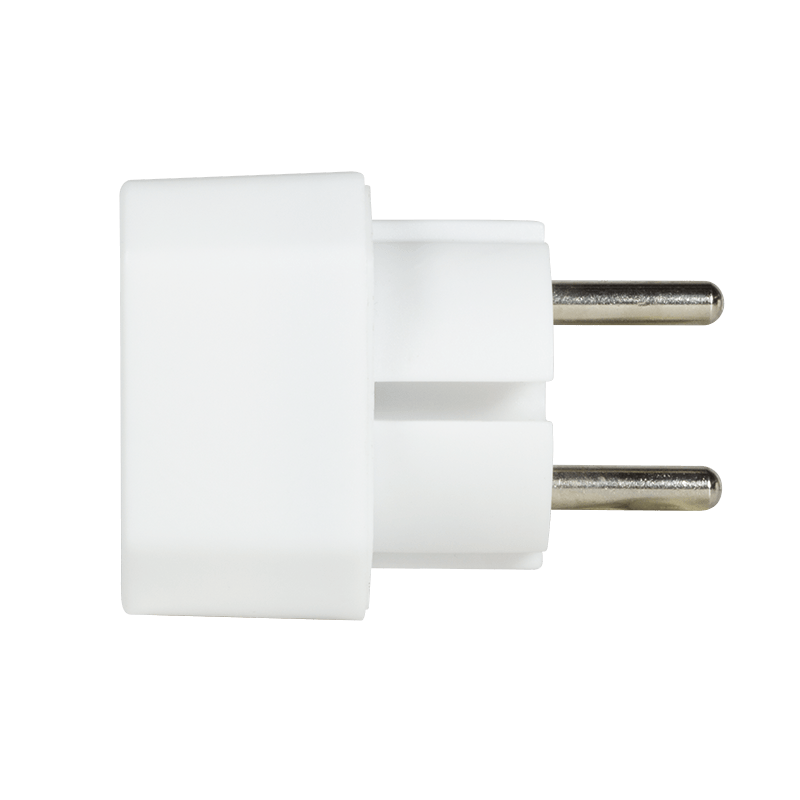 conector alimentare ac schuko splitter alb 2x soclu euro logilink lps218 2