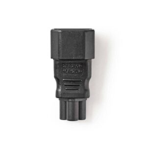 conector alimentare iec320 c14 tata iec320 c5 mama valueline