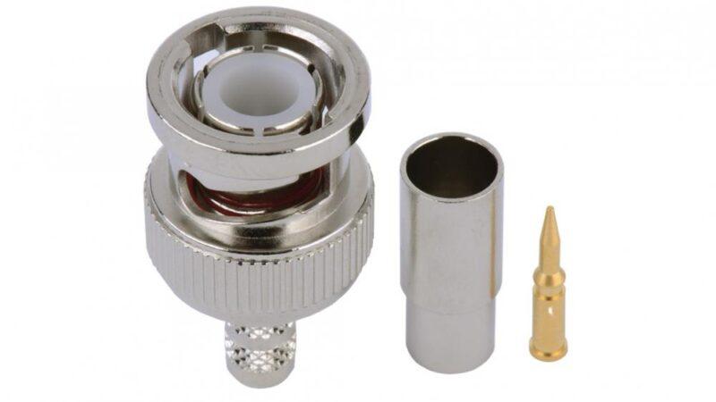 conector bnc tata cu sertizare rg59 valueline