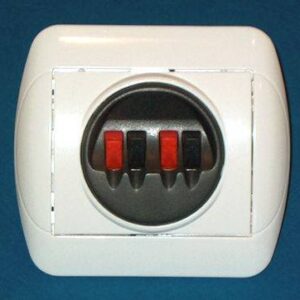 conector boxa x4 perete sub tencuiala