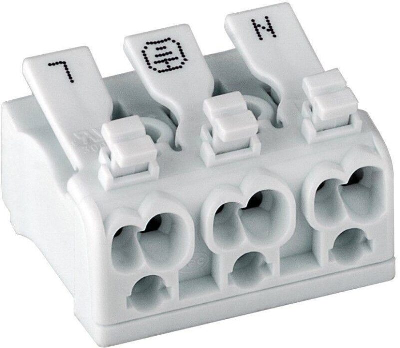 conector cu terminal rapid 16a goobay 05 25 mm connections 050 075 mm