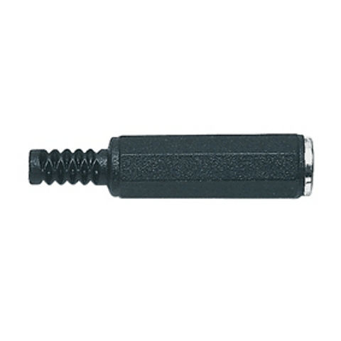 conector jack stereo 35 mm mama cu protectie cablu well 2