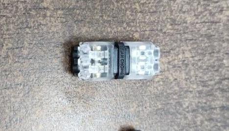 conector rapid cu blocare in i pentru doua fire