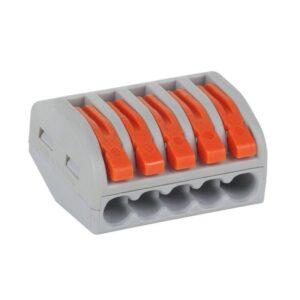 conector universal rapid 5x 075 25mm portocaliu