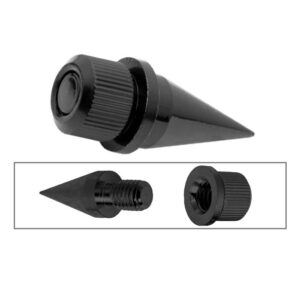 contacte ascutite pentru incinte acustice metal negru