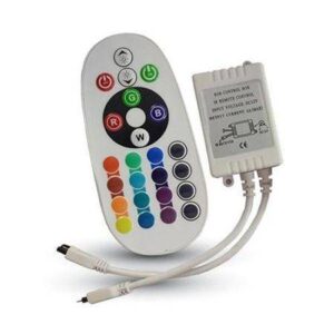 controller led rgb 24 butoane 12 24vdc v tac
