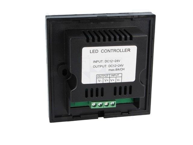 controller led variatie intensitate lumina canale 1 12 24vdc tm box 8a optoflash of tptm05 sl 2