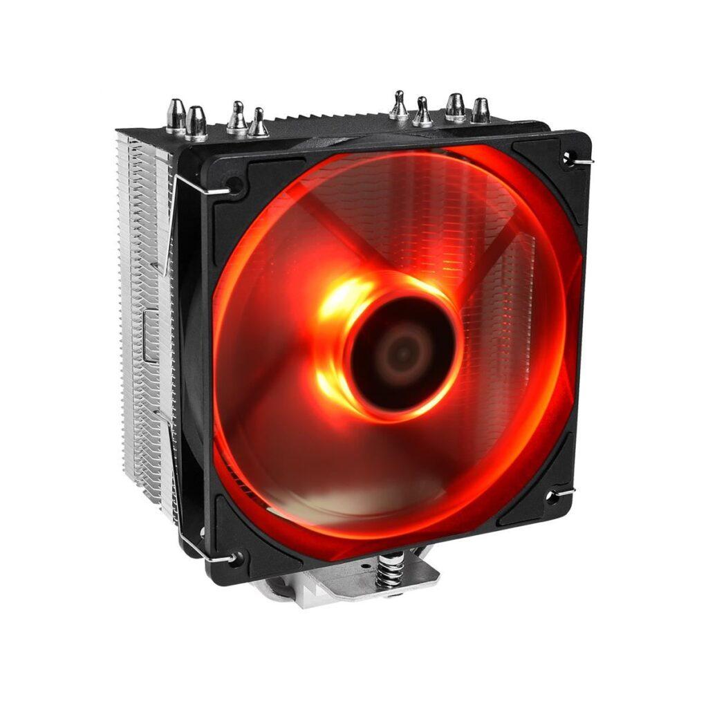 cooler procesor id cooling se 224 xt iluminare rosie