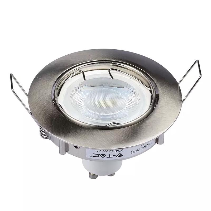 corp spot gu10 crom mat unghi reglabil v tac 2