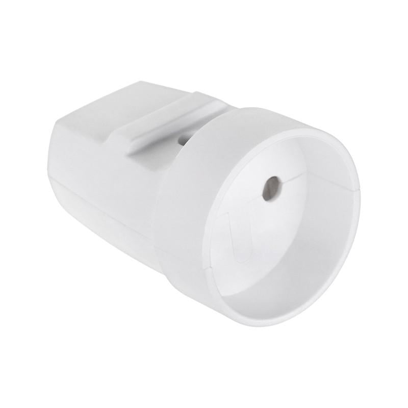 cupla electrica fara impamantare 16a 250va alba urz3022