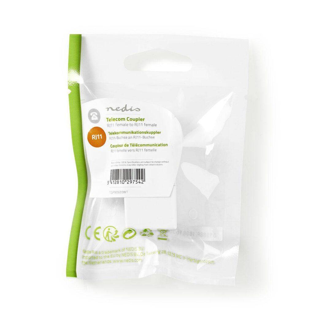 cuplaj modular nedis rj11 mama rj11 mama alb 3