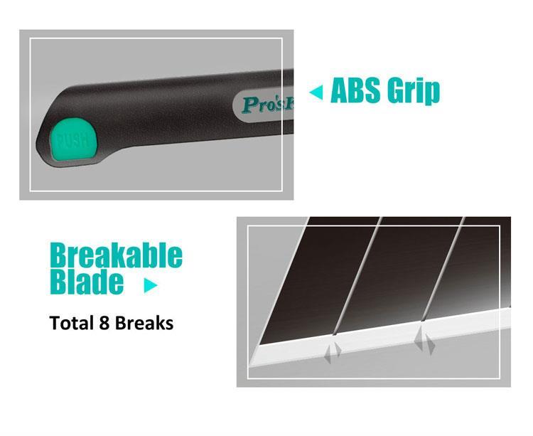 cutter cu lama flexibila proskit 12