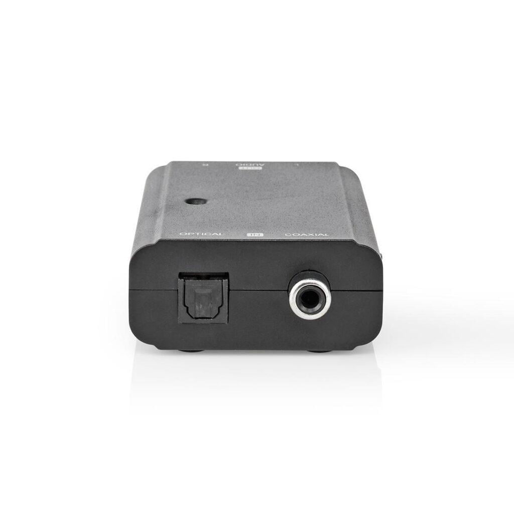 digital la stereo audio convertor audio digital in stereo digital rca mama toslink mama 2x rca stereo mama nedis 4