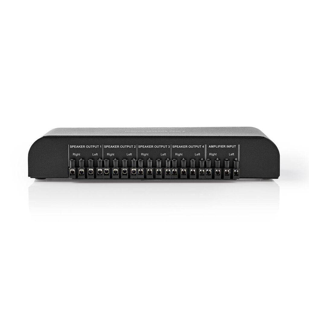 dispozitiv de control al difuzoarelor 4 iesiri terminal cu surub negru nedis 4