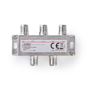 distribuitor semnal splitter tv nedis 4 cai 5 2400 mhz 1