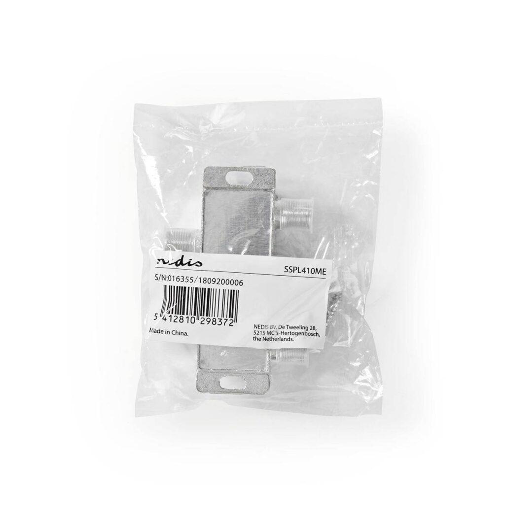 distribuitor semnal splitter tv nedis 4 cai 5 2400 mhz 4