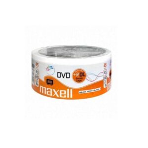 dvdrdl 85gb maxell printabil bulk double layer