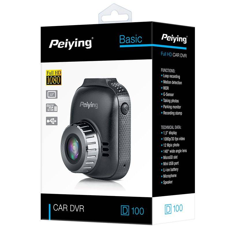 dvr auto d100 peiying basic 4