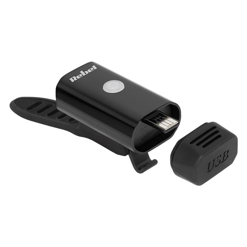 far bicicleta 5w 400lm cu acumulator rebel 1