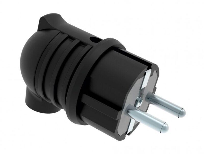 fisa schuko cauciuc bemis bk1 1402 2022 2pe 16a 250v ip44 negru