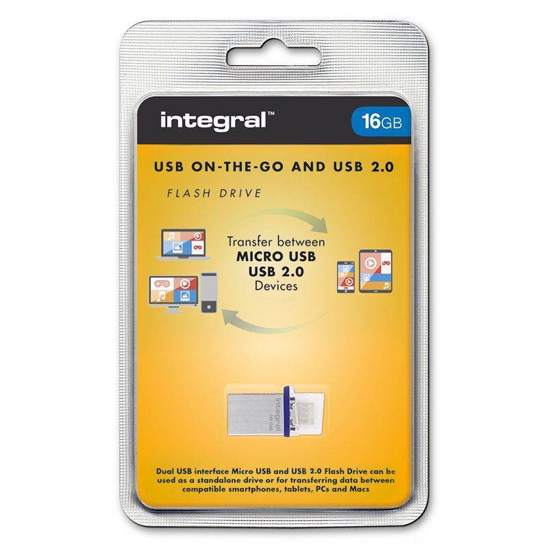 flash drive usb 20 16gb micro usb otg integral 1