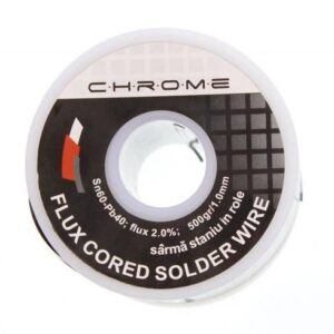 Fludor 500gr 1mm Sn60 Pb40 flux 2% Chrome