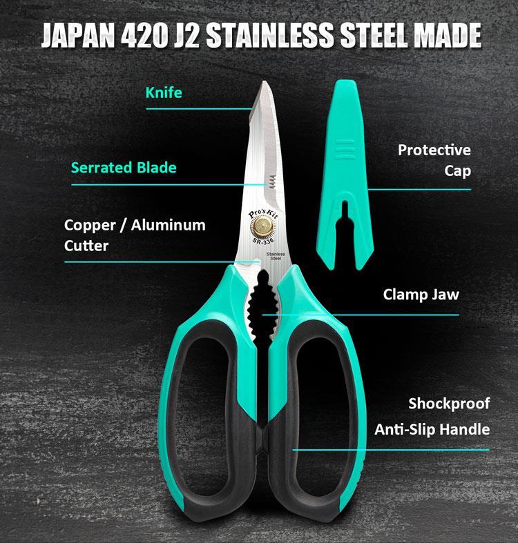 foarfeca 3 in 1 multifunctionala proskit sr 336 2