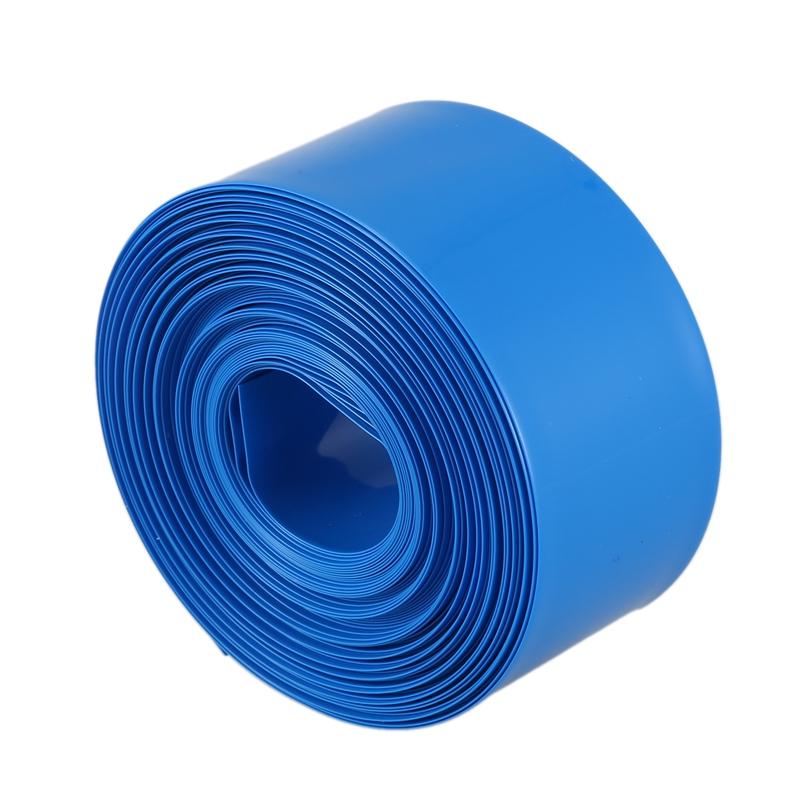 folie termocontractabila pentru li ion 18650 albastru 200mm 1m