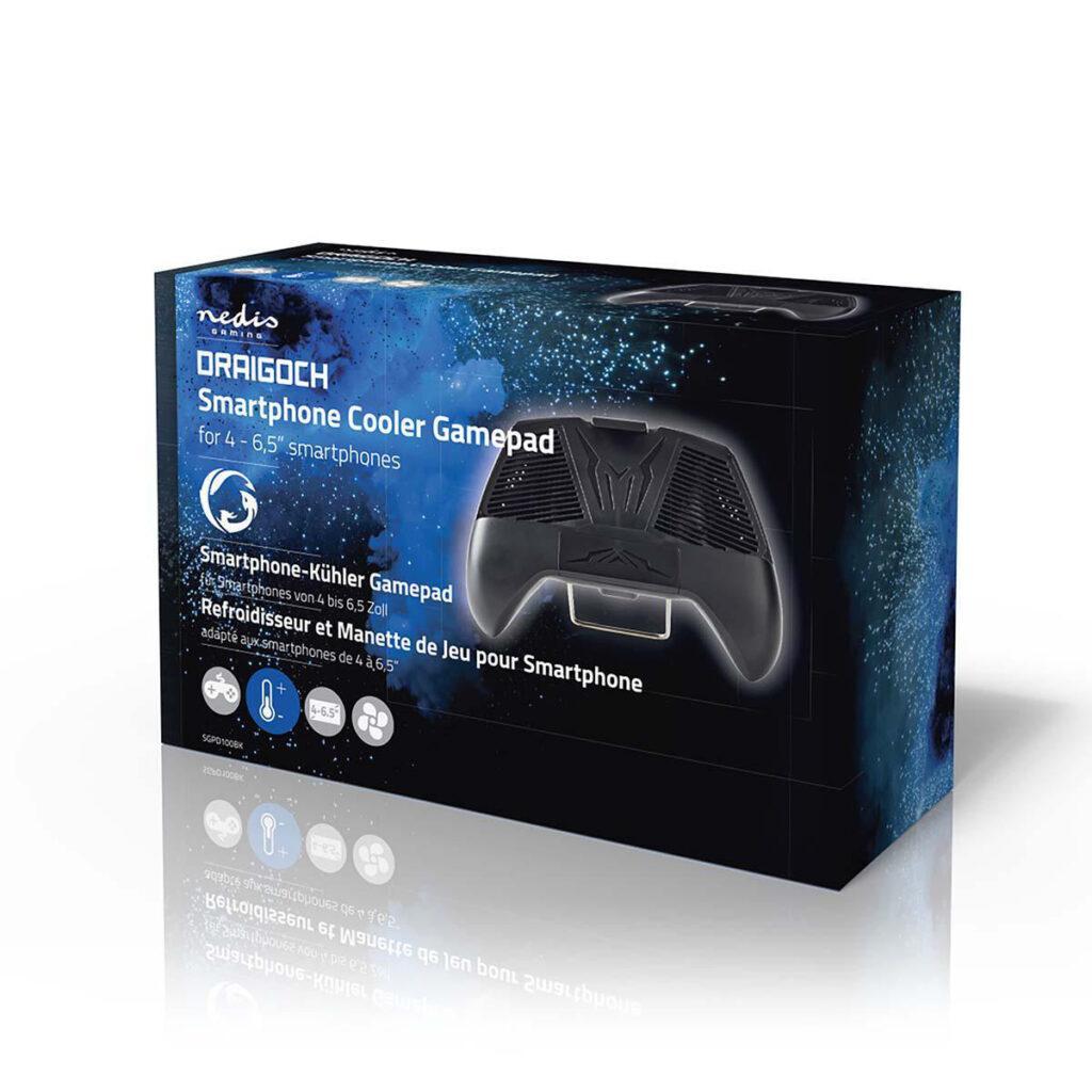 gamepad pentru smartphone cooler compatibil cu display 4 63 negru nedis 13