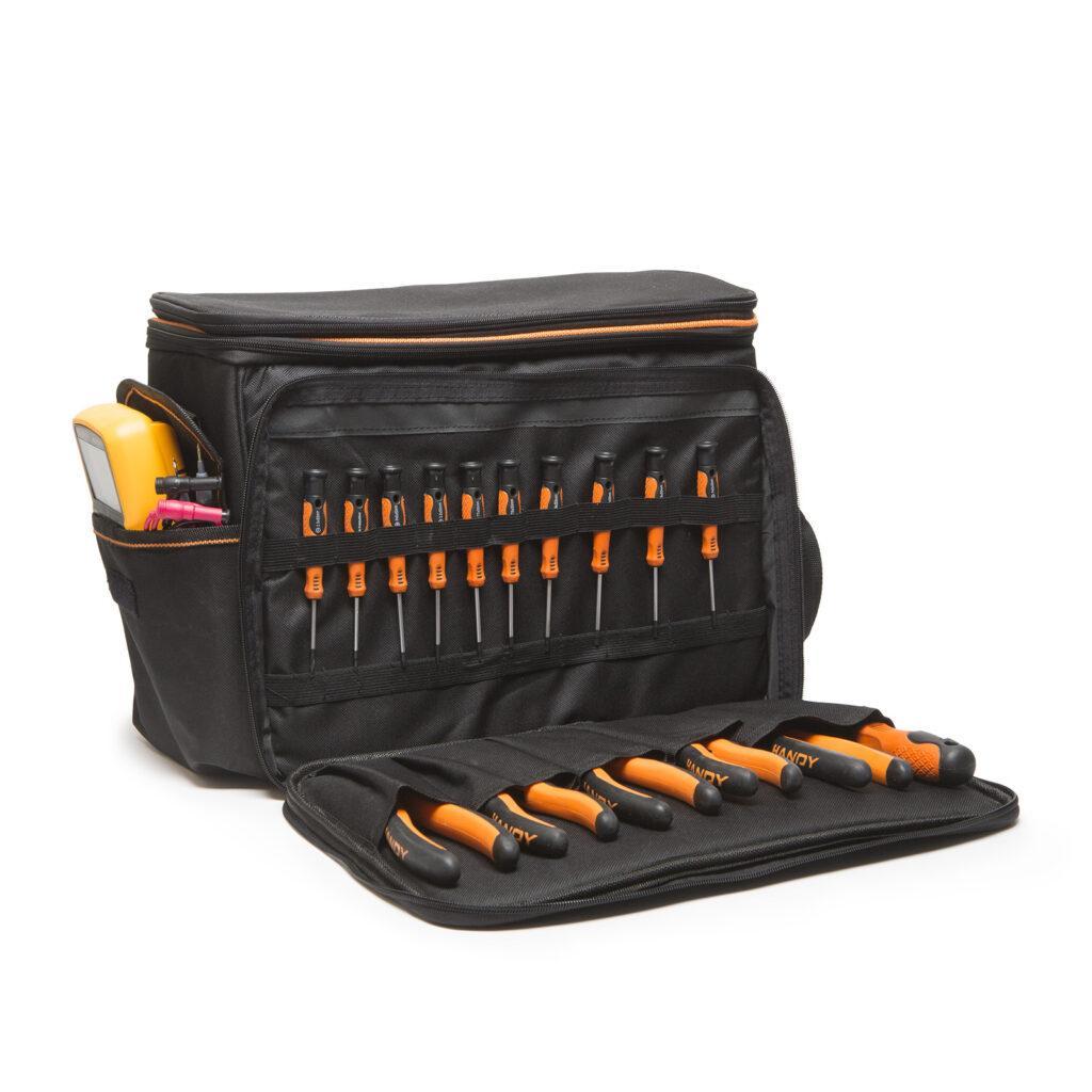 geanta de scule multifunctionala cu pereti rigizi 400 x 300 x 200 mm handy 10241 2