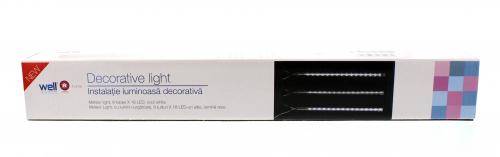 ghirlanda luminoasa 8 turturi lumina alba cablu transparent well 1